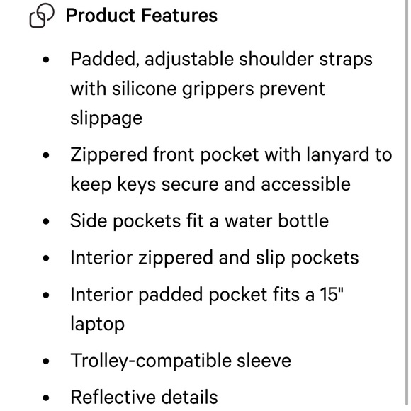 New Crew Backpack 22L *Updated - Picture 11 of 13